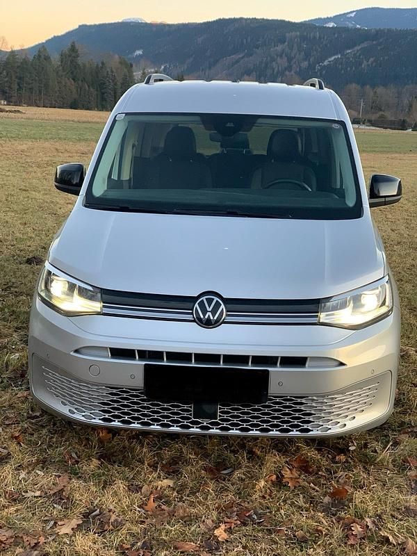 Gebraucht VW Caddy 123 PS (90 kW) 2021 Silber Van / Kleinbus