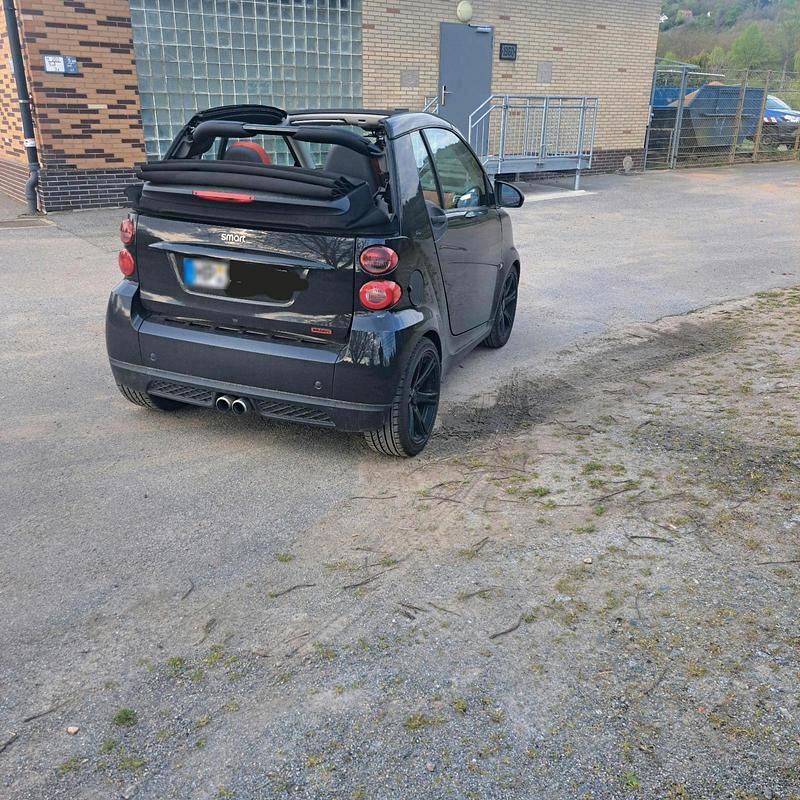 Gebraucht Smart ForTwo Cabrio 84 PS (61 kW) 2008 Schwarz Cabrio