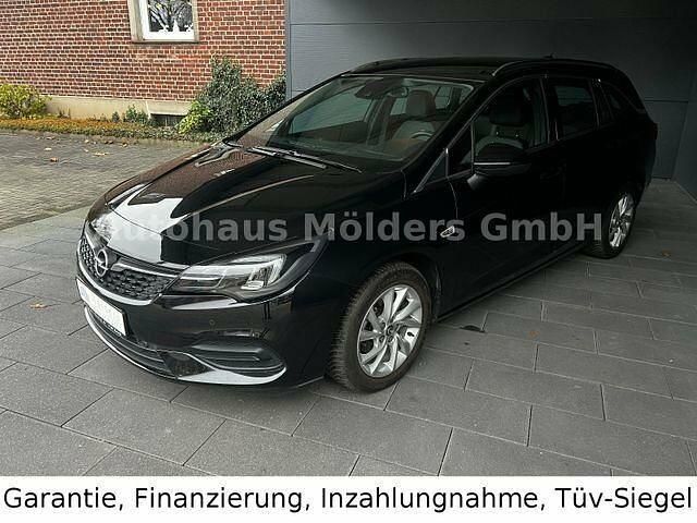 Gebraucht Opel Astra Edition 122 PS (89 kW) 2021 Schwarz Kombi