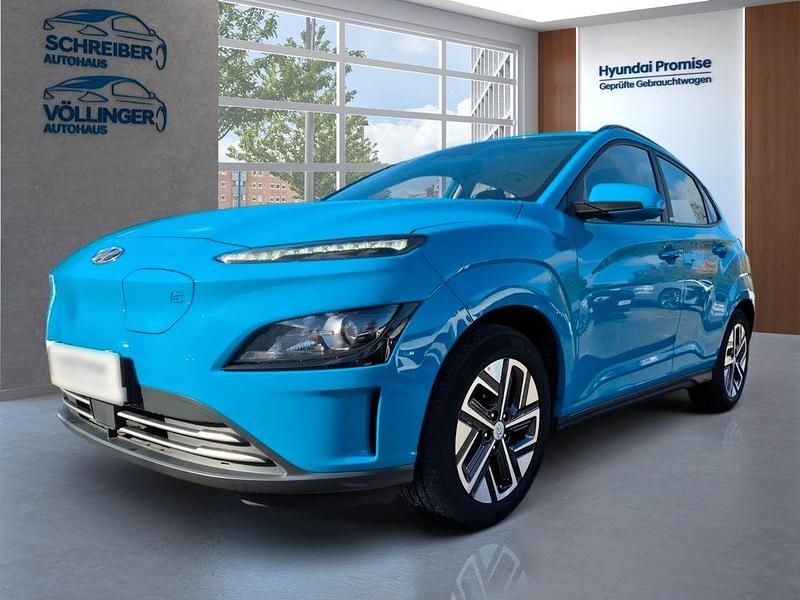 Blau Gebraucht 2021 Hyundai Kona Select SUV | 17.390 € (Fairer Preis) - Bild 1/4
