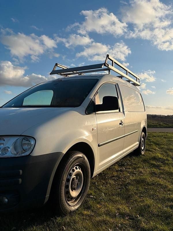 Gebraucht VW Caddy Maxi 105 PS (77 kW) 2008 Weiß Van / Kleinbus