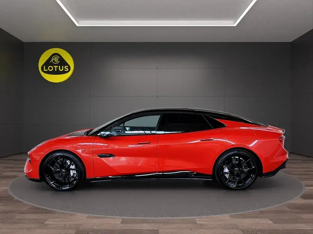 Neu Lotus Emeya 675 kW (918 PS) 2025 Fireglow orange Kleinwagen