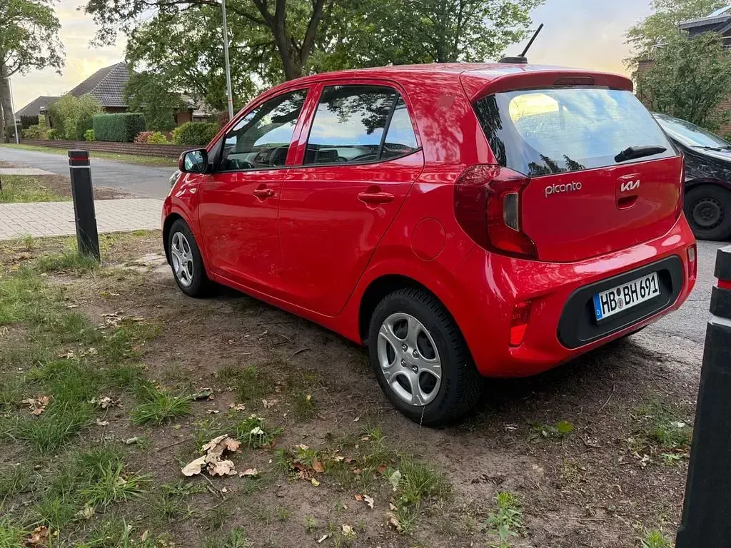 Gebraucht Kia Picanto Vision 67 PS (49 kW) 2022 Rot Kleinwagen
