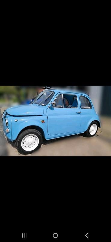 Blau Gebraucht 1976 Fiat 500 Kleinwagen | 9.999 € - Bild 1/4