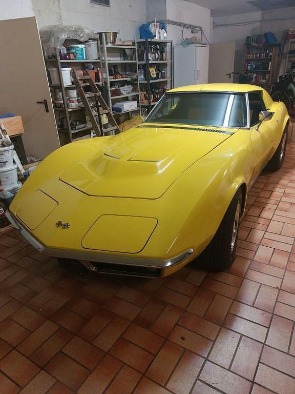 Gelb Gebraucht 1969 Corvette C3 Cabrio | 22.999 € - Bild 1/4