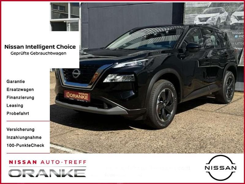G41g black pearl Gebraucht 2024 Nissan X-Trail Acenta SUV | 35.300 € (Fairer Preis) - Bild 1/4