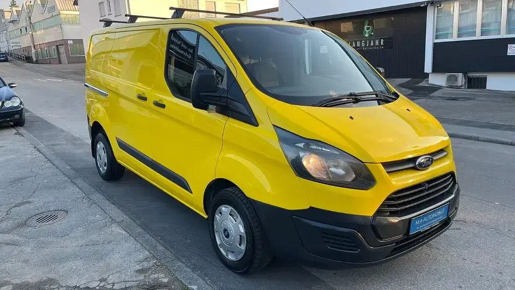 Gebraucht Ford Transit Custom 125 PS (91 kW) 2014 Weiß Van / Kleinbus