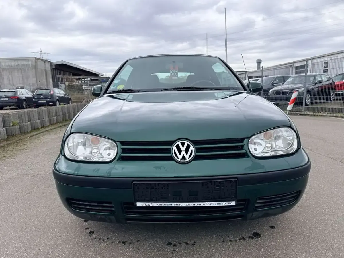 Gebraucht VW Golf Classicline 116 PS (85 kW) 2002 Grün Cabrio