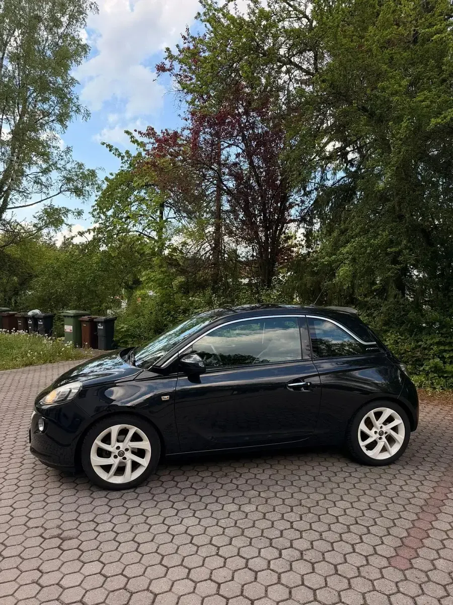 Gebraucht Opel Adam Glam 87 PS (63 kW) 2013 Schwarz Kleinwagen