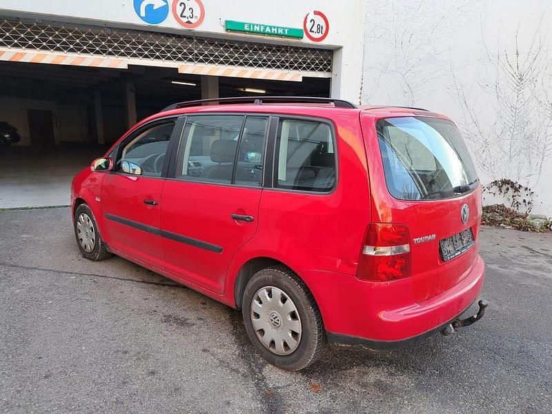 Gebraucht VW Touran 116 PS (85 kW) 2003 Rot Van / Kleinbus