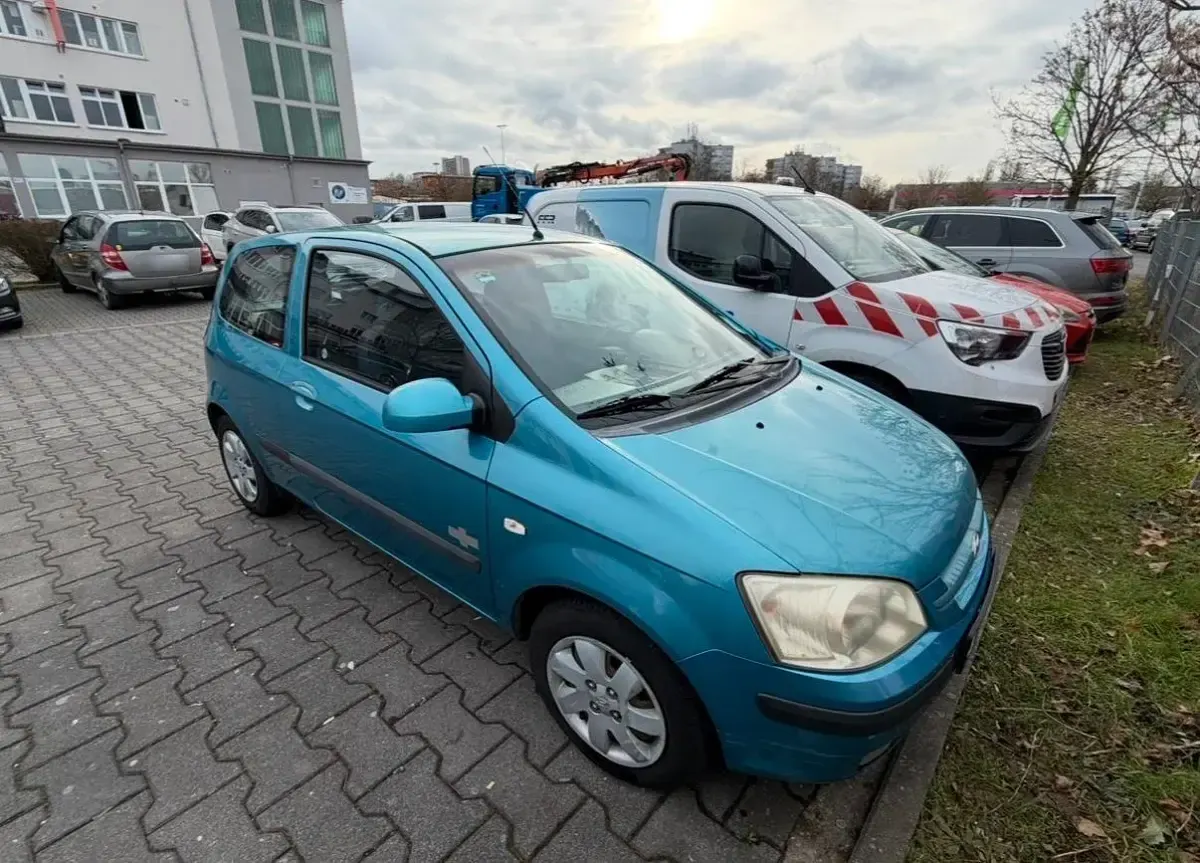 Gebraucht Hyundai Getz GLS 82 PS (60 kW) 2003 Blau Kleinwagen