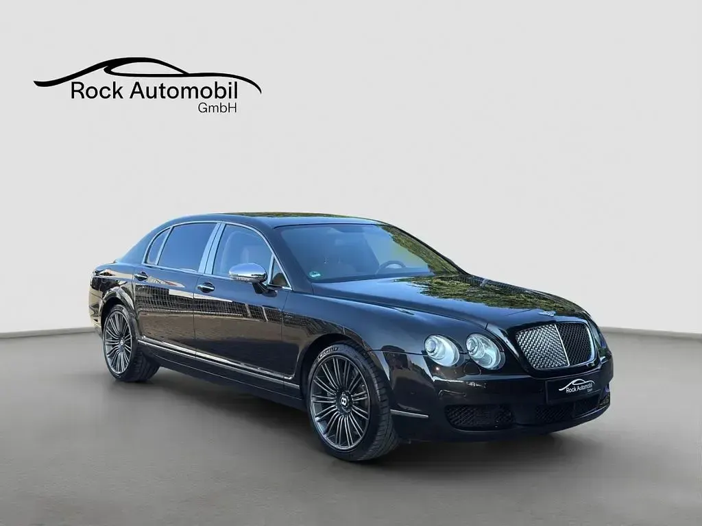 Gebraucht Bentley Continental Flying Spur 560 PS (411 kW) 2008 Schwarz Limousine