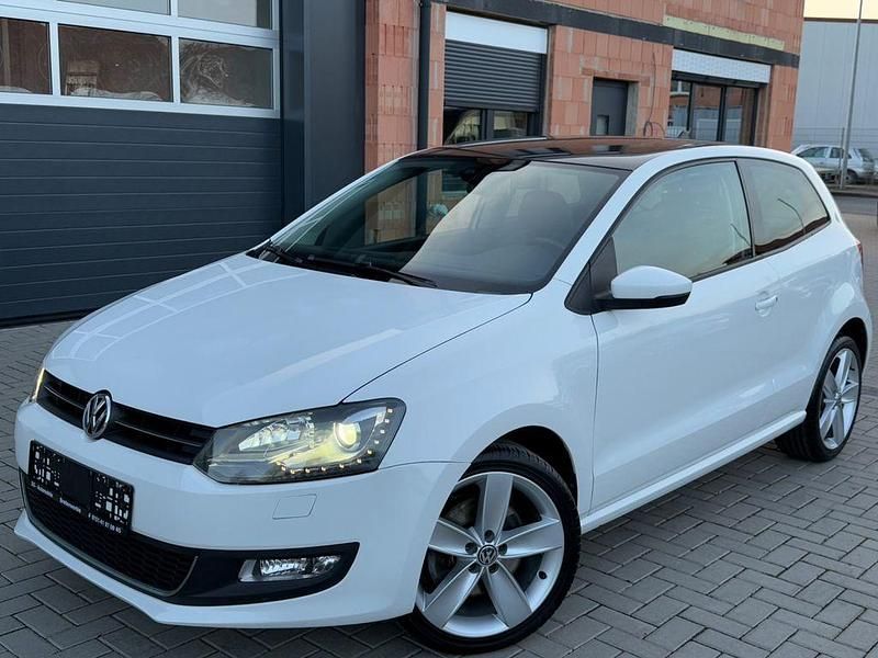 Gebraucht VW Polo Highline 105 PS (77 kW) 2010 Weiß Kleinwagen
