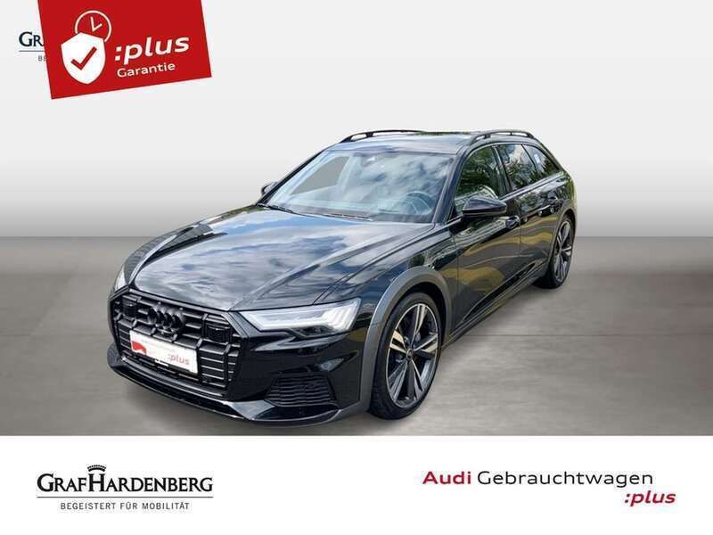 Mythosschwarz metallic Gebraucht 2024 Audi A6 Allroad Ambiente Kombi | 74.930 € - Bild 1/4