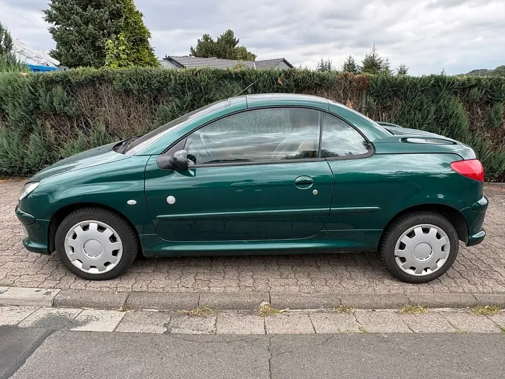 Gebraucht Peugeot 206 CC Filou 109 PS (80 kW) 2003 Grün Cabrio