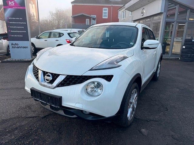 Weiß Gebraucht 2017 Nissan Juke Acenta SUV | 10.990 € (Teuer) - Bild 1/4