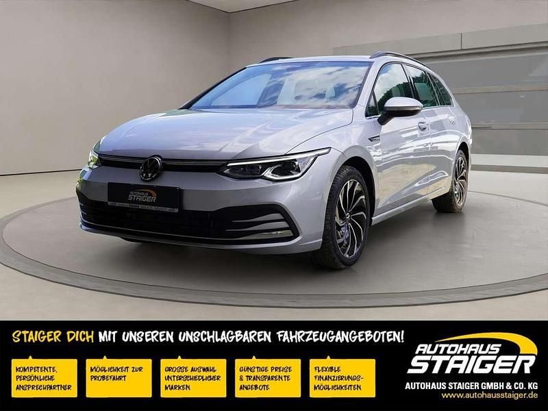 Pure white Neu 2024 VW Golf VIII Style Kombi | 26.950 € (Superpreis) - Bild 1/4