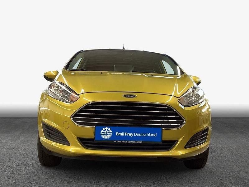 Gebraucht Ford Fiesta SYNC Edition 80 PS (58 kW) 2015 Gelb Limousine