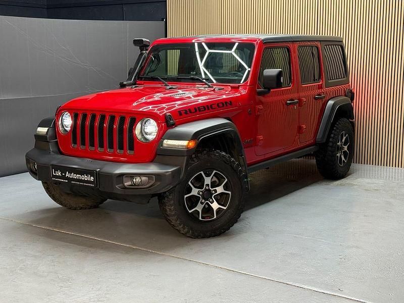 Gebraucht Jeep Wrangler Unlimited Rubicon 200 PS (147 kW) 2020 Rot SUV