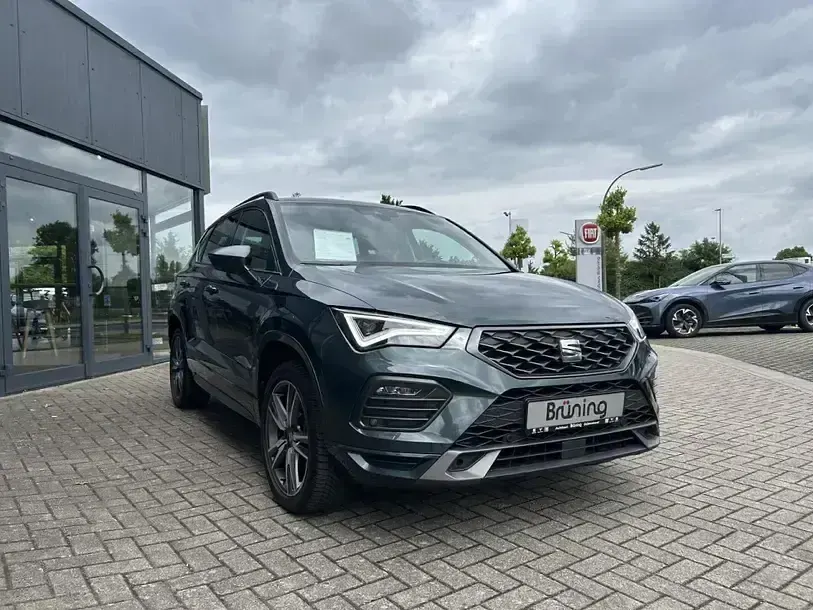 Używany Seat Ateca FR 150 KM (110 kW) 2022 Zielony SUV
