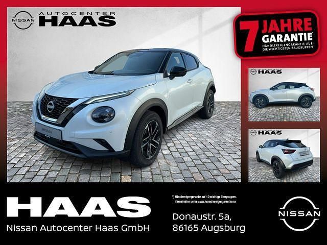 Pearl white / black Neu 2025 Nissan Juke N-Connecta SUV | 22.890 € (Fairer Preis) - Bild 1/4
