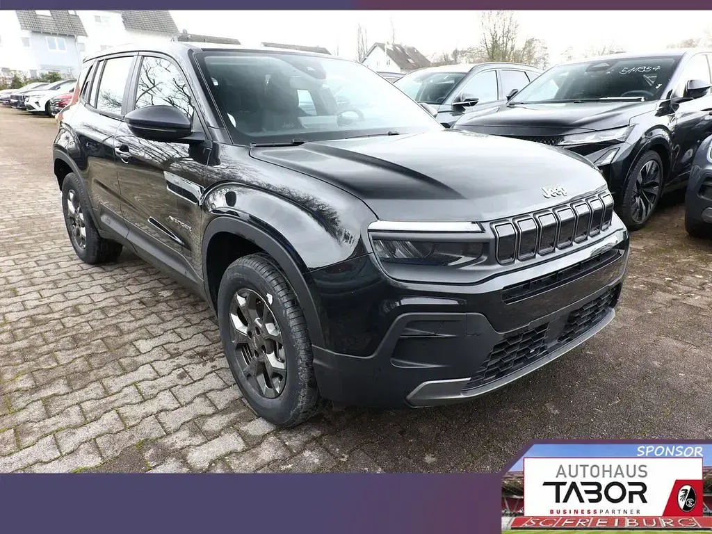 Uusi Jeep Avenger Longitude 110 HP (80 kW) 2025 Musta Katumaasturi