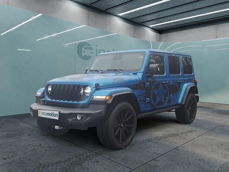 Blau Gebraucht 2024 Jeep Wrangler SUV | 69.949 € - Bild 1/4