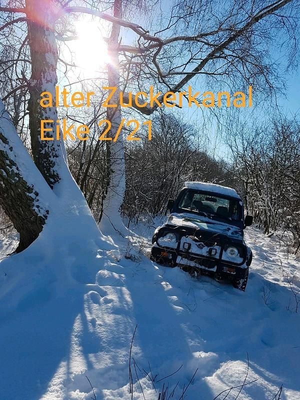 Grün Gebraucht 1997 Suzuki Samurai SUV | 1.900 € - Bild 1/4