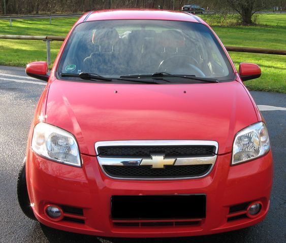 Gebraucht Chevrolet Aveo 94 PS (69 kW) 2007 Rot Limousine