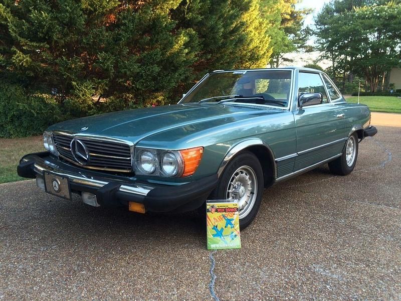 Gebraucht Mercedes SL380 155 PS (114 kW) 1983 Grün Cabrio