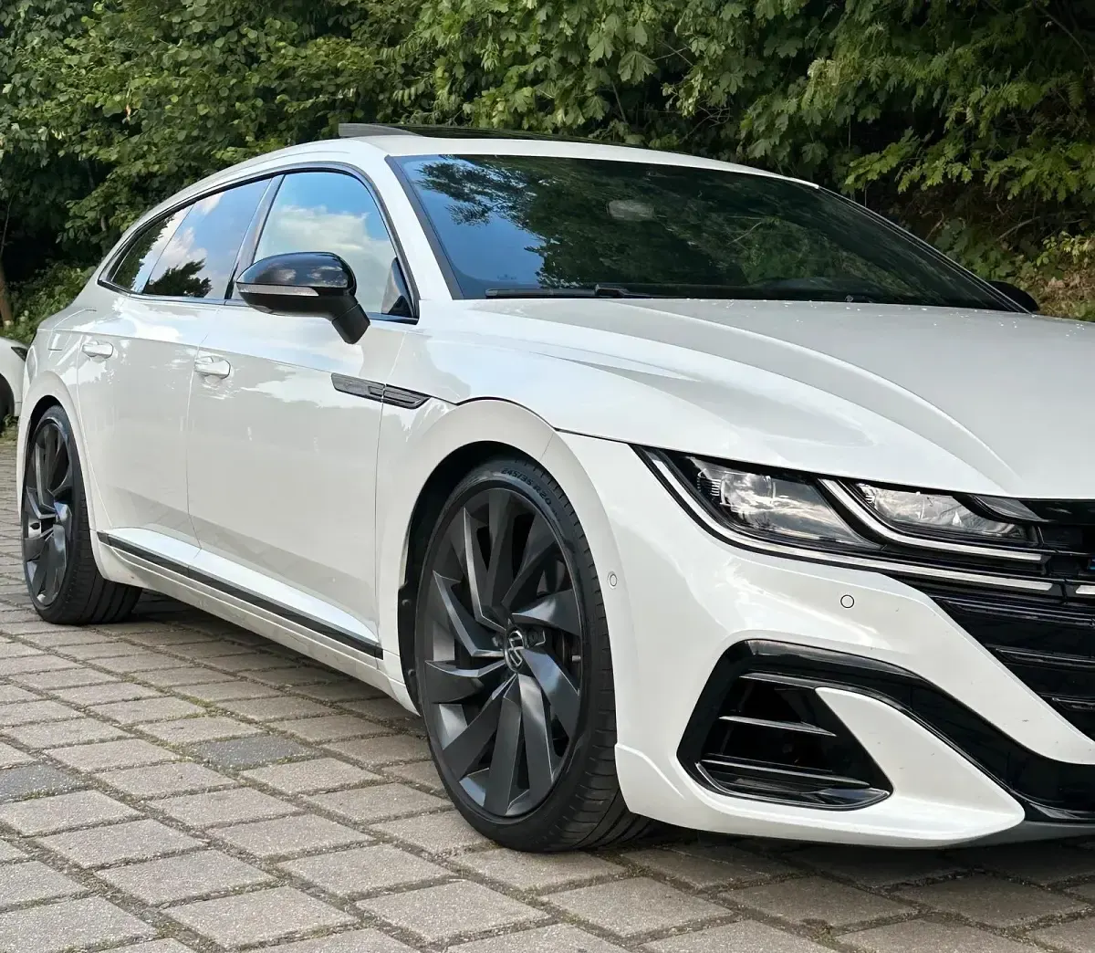 Gebraucht VW Arteon R-line 200 PS (147 kW) 2020 Weiß Kombi