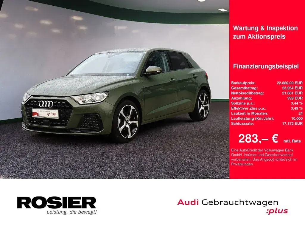Usata Audi A1 95 CV (69 kW) 2025 Verde SUV