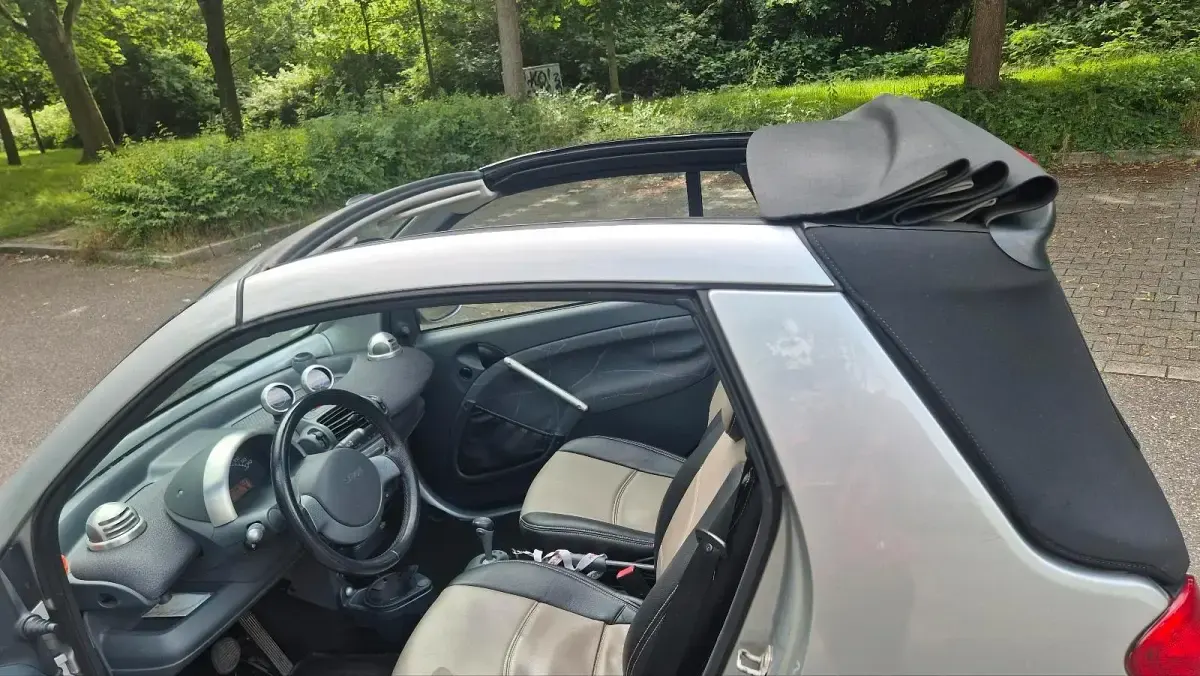 Gebraucht Smart ForTwo Cabrio Passion 61 PS (44 kW) 2004 Silber Cabrio