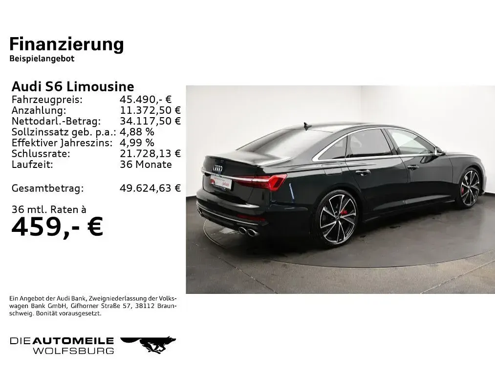 Gebraucht Audi S6 Sport 344 PS (253 kW) 2022 Individuallackierungen audi exclusive Limousine