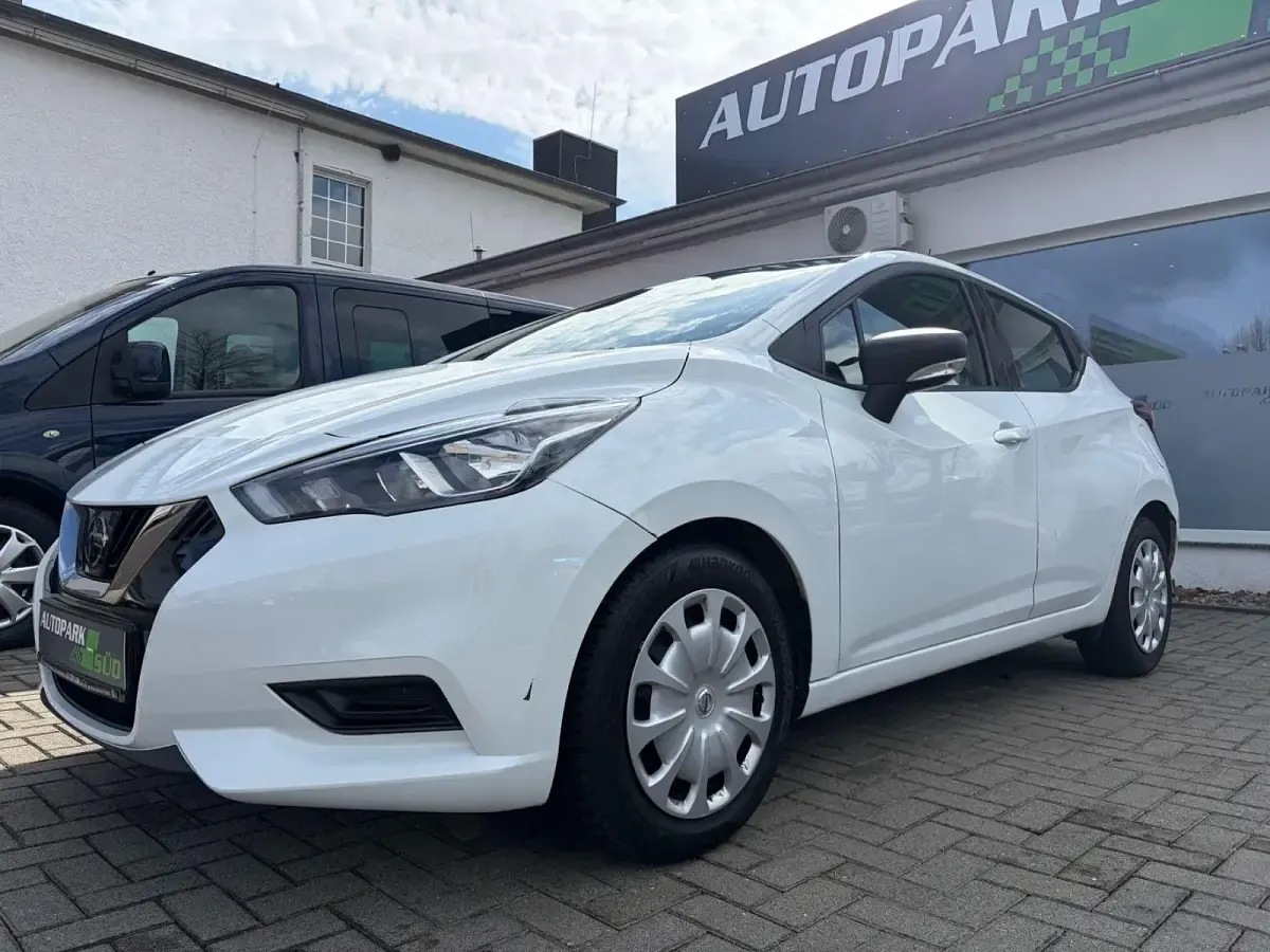 Gebraucht Nissan Micra Visia+ 101 PS (74 kW) 2020 Weiß Kleinwagen