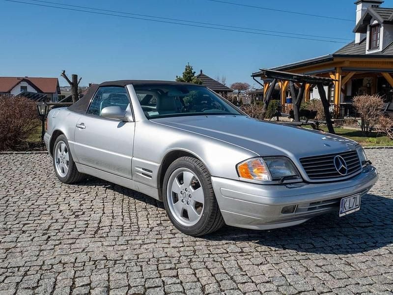 Gebraucht Mercedes SL500 306 PS (225 kW) 2000 Silber Cabrio