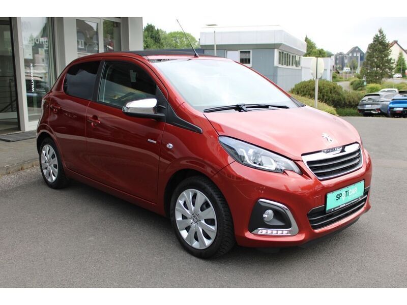 Rot Gebraucht 2021 Peugeot 108 Style Kleinwagen | 11.990 € (Fairer Preis) - Bild 1/4