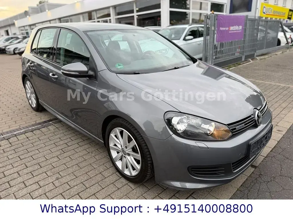 Gebraucht VW Golf VI Trendline 105 PS (77 kW) 2011 Grau Kleinwagen