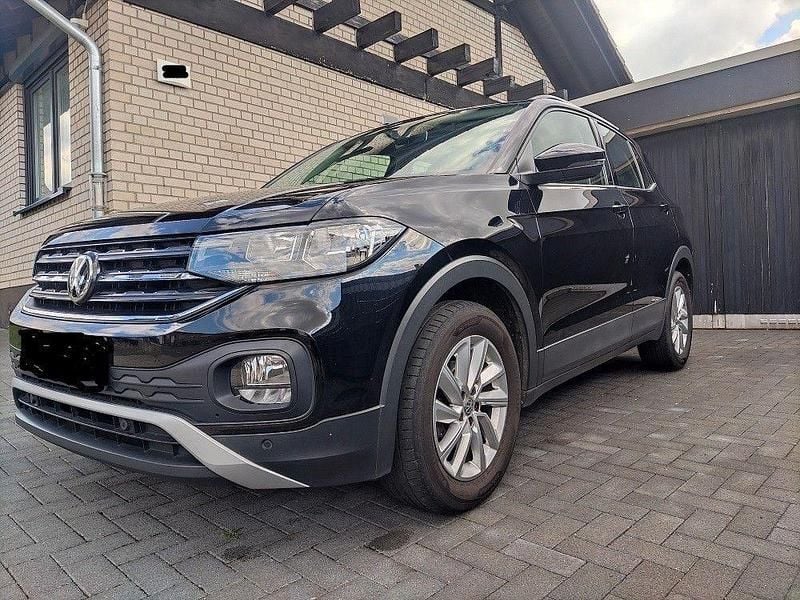 Schwarz Gebraucht 2019 VW T-Cross SUV | 16.400 € (Guter Preis) - Bild 1/4