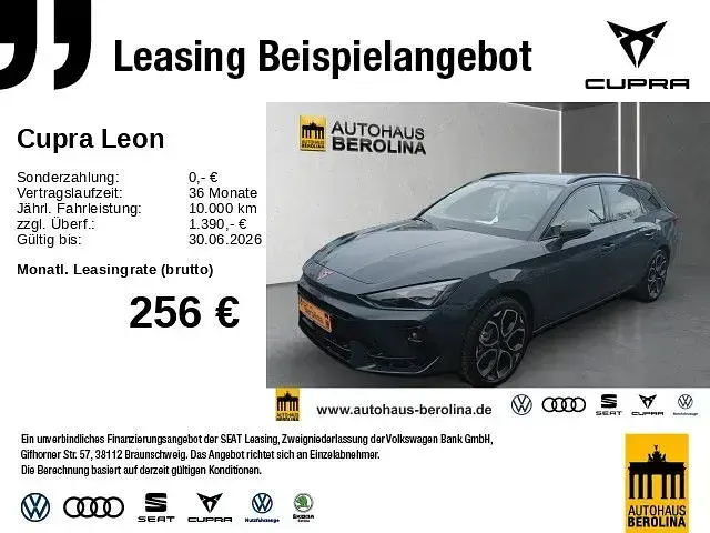 Nowe Cupra Leon 150 KM (110 kW) 2026 Niebieski Sedan/Limuzyna