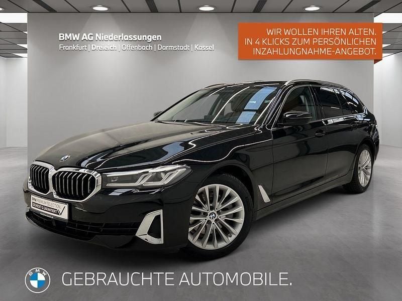 Schwarz Gebraucht 2022 BMW 520 Sport Line Limousine | 28.890 € (Guter Preis) - Bild 1/4