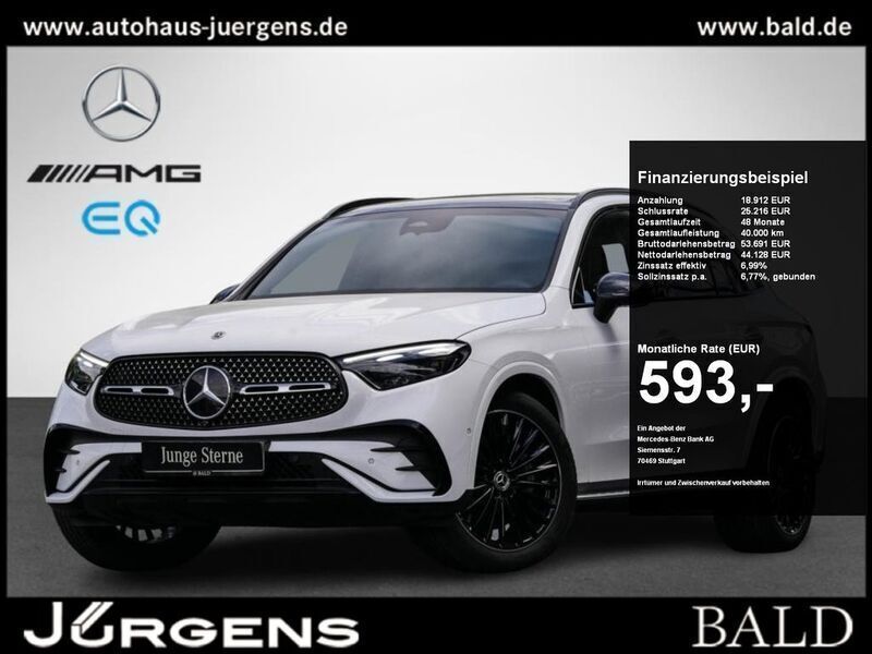 Polarweiss Gebraucht 2024 Mercedes GLC300 AMG SUV | 65.870 € (Fairer Preis) - Bild 1/2