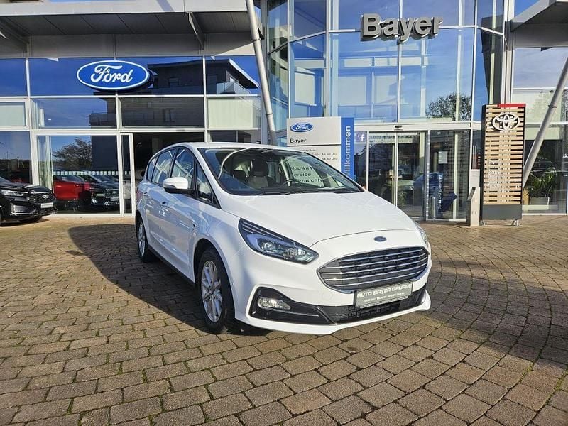 Weiß Gebraucht 2023 Ford S-MAX S Van / Kleinbus | 29.990 € (Fairer Preis) - Bild 1/4
