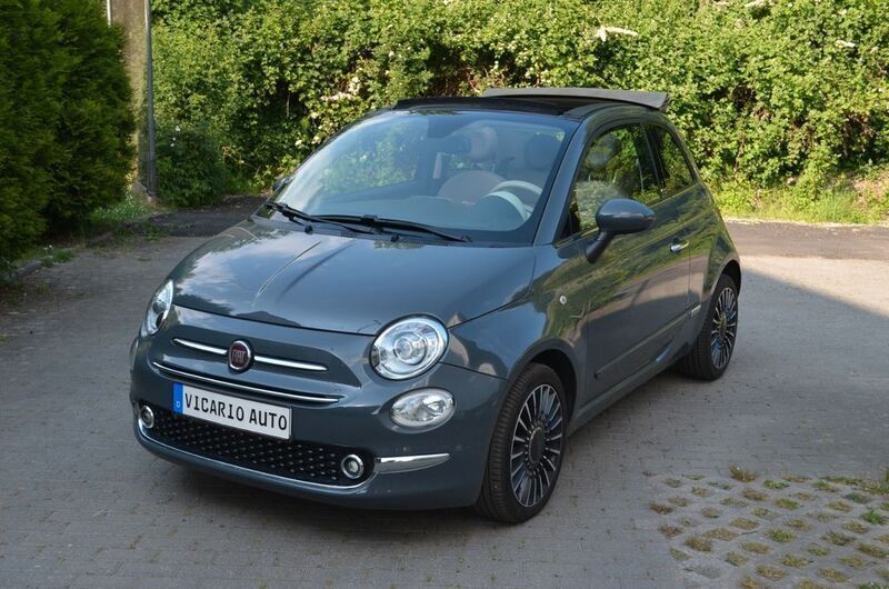 Grau Gebraucht 2016 Fiat 500C Cabrio | 8.499 € (Fairer Preis) - Bild 1/4