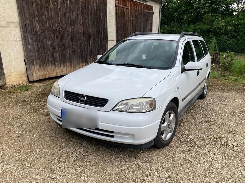 Weiß Gebraucht 1999 Opel Astra Edition Kombi | 599 € (Superpreis) - Bild 1/4