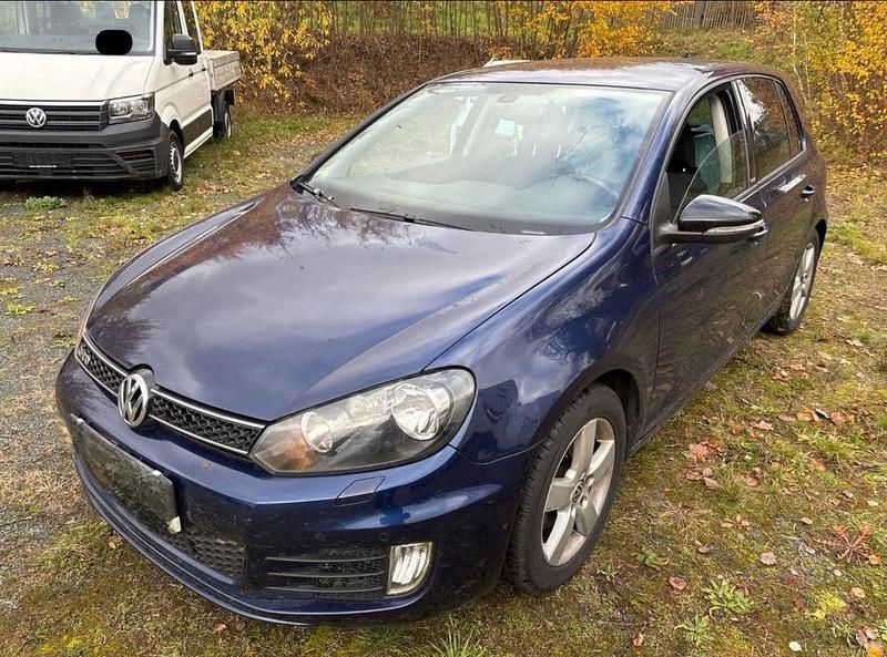 Blau Gebraucht 2011 VW Golf VI Style Kleinwagen | 4.999 € (Guter Preis) - Bild 1/4