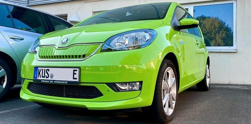 Gebraucht Skoda Citigo-e IV Style 60 kW (82 PS) 2020 Grün Kleinwagen