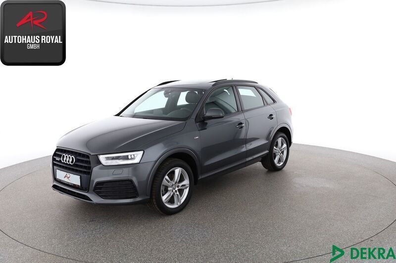 Grau Gebraucht 2015 Audi Q3 S-Line SUV | 20.480 € (Fairer Preis) - Bild 1/4
