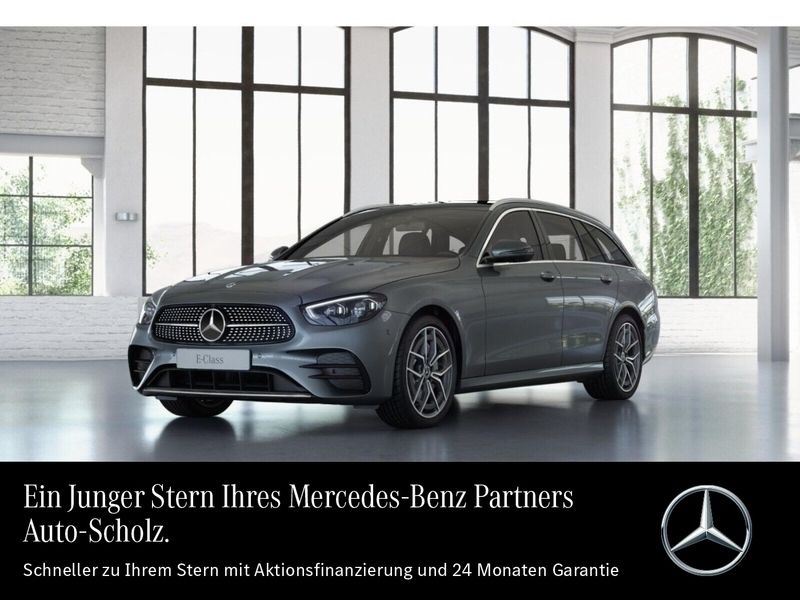 Grau Gebraucht 2021 Mercedes E220 AMG Kombi | 45.074 € - Bild 1/3
