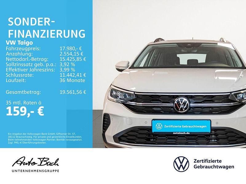 Gebraucht VW Taigo Life 110 PS (80 kW) 2022 Grau SUV
